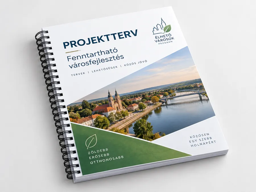 Szemléltető kép: spirálozott kiadvány